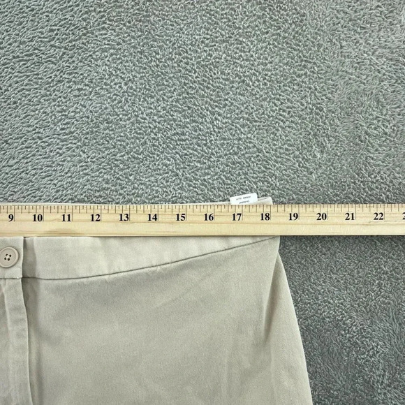 Talbots Womens Size 16 Beige Cotton Blend Pants 4189 - Picture 5 of 10
